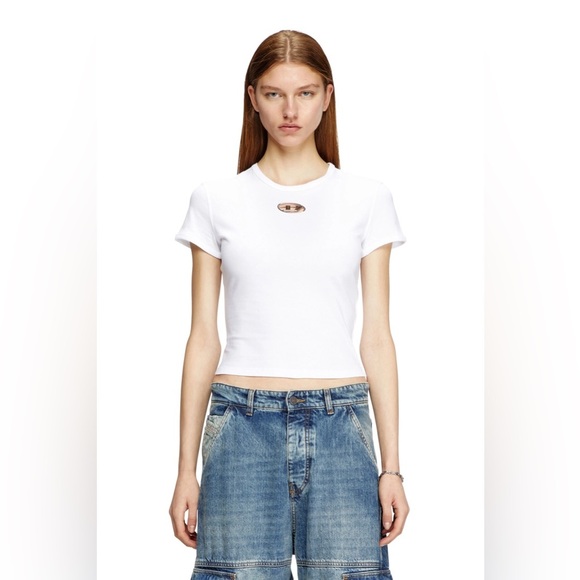 DIESEL White Tee S - Picture 1 of 6